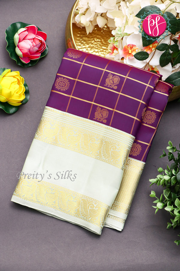 Pure Kanchipuram Silk Saree-PF75922