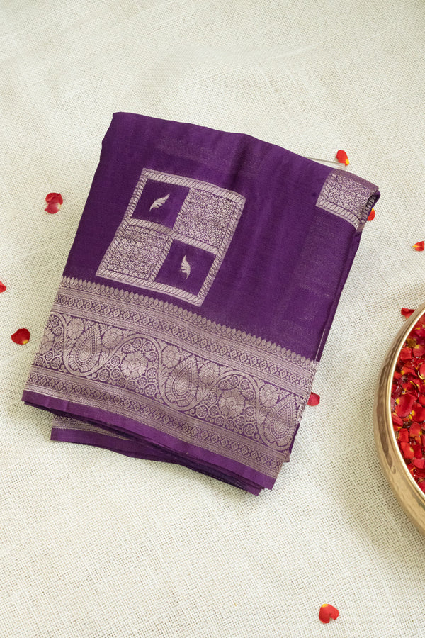 Day 8 Semi Designer Crepe Silk Saree-PA20824