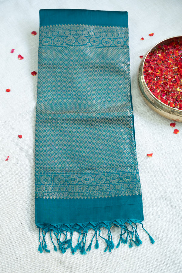 Day 9 Pure Kanchipuram Soft Silk Saree-PA63254