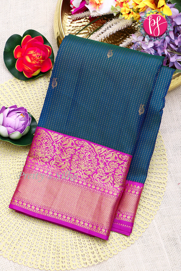 Pure Kanchipuram Silk Saree-PF81330