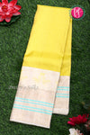 Pure Kanchipuram Silk Saree-LemonYellow-PF83492