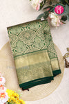 Brocade Kanchipuram Silk Saree-bottle Green-PA04496