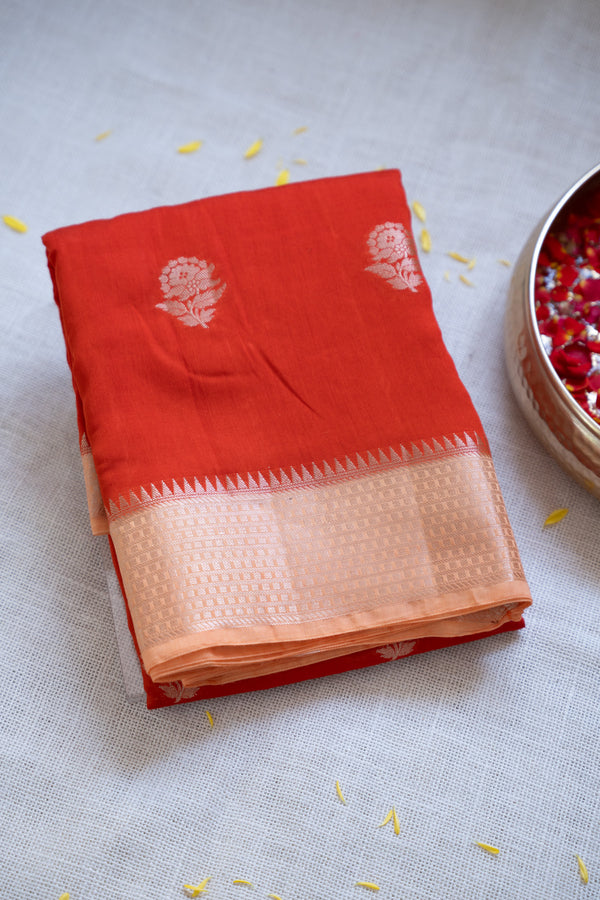 Day 1 Butter Cotton Saree-PA49167
