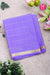 Pure Mysore Crepe Silk Saree (With singlechecks)- Lavender-PA10730