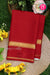 Pure Mysore Crepe Silk Saree-Red-PA21800