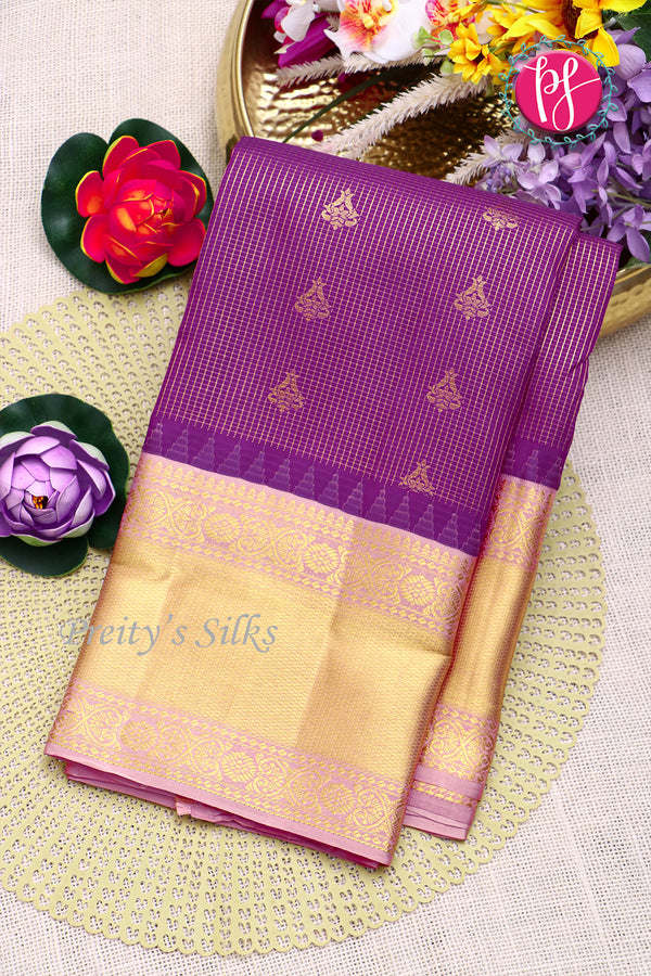 Pure Kanchipuram Silk Saree-PF81295