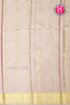 Pure Mysore Crepe Silk Saree-Purple And Desert Sand-PA22436
