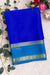 Pure Mysore Crepe Silk Saree -Royalblue And Blue-PF82493