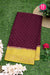 Pure Banarasi Crepe Silk Saree-Deepwine And Mustardyellow-PA22100