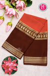 Pure Mysore Crepe Silk Saree -PF79640