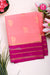 Pure Mysore Crepe Silk Saree -Light Pink And Mejentapink-PA01187
