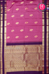 Pure Kanchipuram Silk Saree-Onionpink And Purple-PA23554