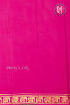 Pure Mysore Crepe Silk Saree-Contrast-Pistagreen And Pink-PA19804