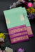 Half Pure Kanchipuram Silk Saree-Pastelgreen And Purple-PA25832