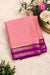 Pure Mysore Crepe Silk Saree -Lightpink And Mejentapink-PF86103