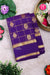 Half Pure Kanchipuram Silk Saree- Purple- PA24996