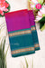 Kanchipuram Soft Silk Saree-Dualshadepurple And Peacockblue-PA20390