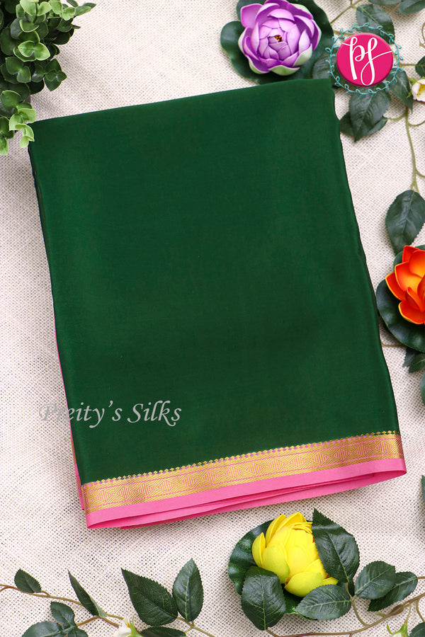 Premium Pure Mysore Crepe Silk Saree -PF80720
