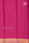 Pure Mysore Crepe Silk Saree-Roalblue And Pink- PA22389