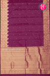 Pure Kanchipuram Silk Saree-Wine-PA27253