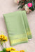 Pure Mysore Crepe Silk Saree-Pastelgreen-PA21845