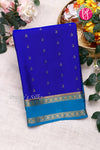 Pure Mysore Crepe Silk Saree With Bentex Border-PF80241