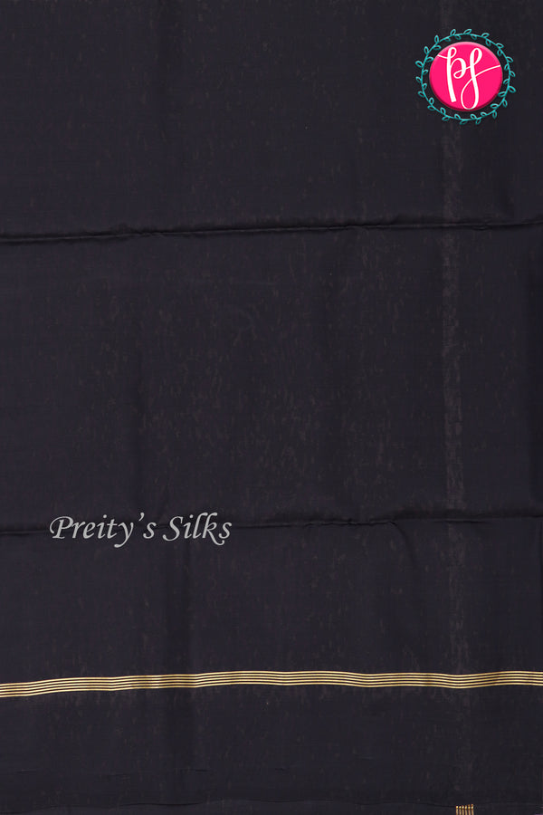Kanchipuram Soft Silk Saree-Lavender And Black-PA35021