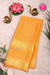 Pure Mysore Crepe Silk Saree-Gandaberunda Border-Yellow-PA20598