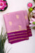 Pure Mysore Crepe Silk Saree -Lilac And Purple-PA01187