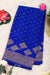 Pure Banarasi Crepe Silk Saree-Royalblue-PA22100
