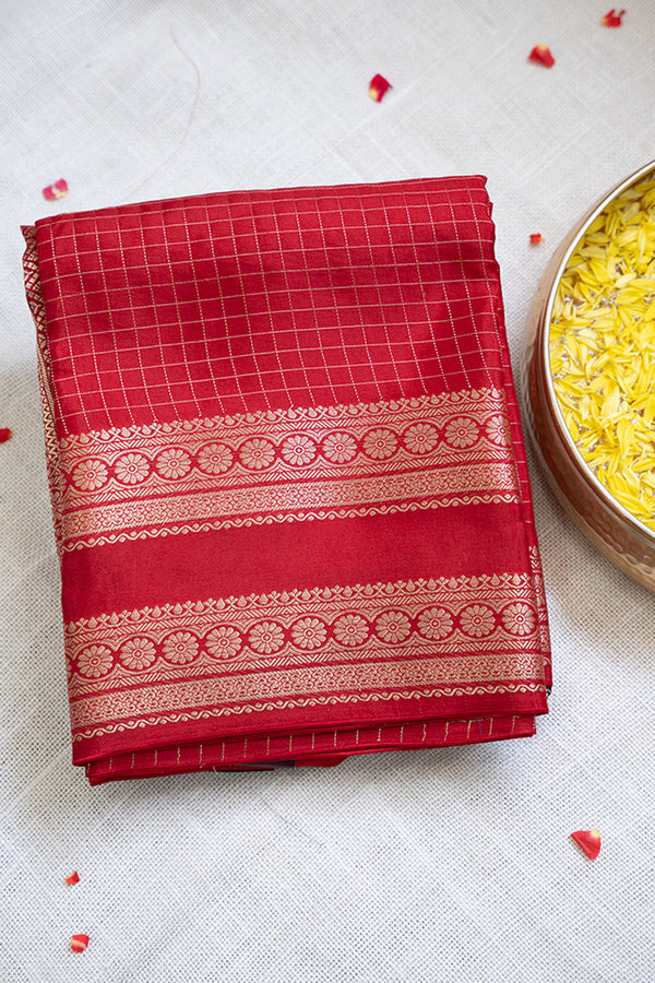Day 3 Semi Crepe Silk Saree-PA43750