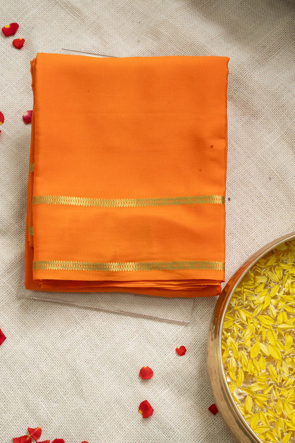 Pure Mysore Crepe Silk Saree-PA85007