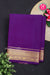 Pure Mysore Crepe Silk Saree-Purple-PF20850