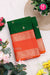 Pure Kanchipuram Silk Saree-Bottlegreen And Tomato Red-PA23592