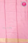 Pure Mysore Crepe Silk Saree-Bottlegreen And Babypink-PA22436