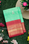 Pure Kanchipuram Silk Saree-Deepdarkplum And Red-PA23601