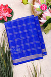 Pure Mysore Crepe Silk Saree-Doublechecks-PA20527