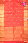 Pure Kanchipuram Silk Saree-Red-PA23602