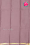 Pure Mysore Crepe Silk Saree-Greyishpink-PA21766