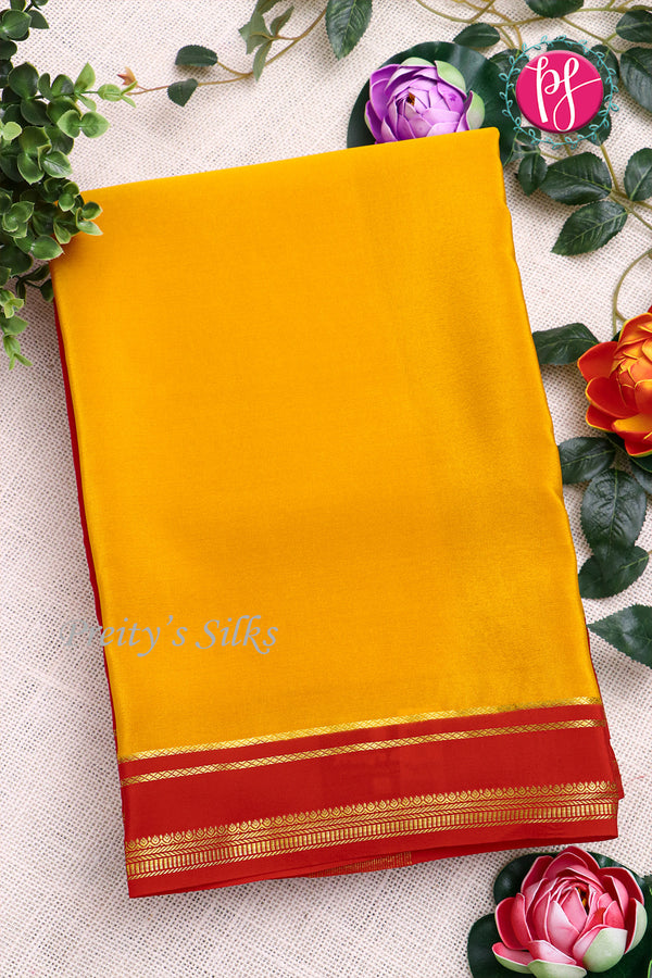 Premium Pure Mysore Crepe Silk Saree -PF80763