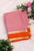 Pure Mysore Crepe Silk Saree -Deep Rose And Orange-PF86048
