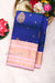 Pure Kanchipuram Silk Saree-Royalblue And Lightpink-PF81269