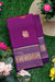 Half Pure Kanchipuram Silk Saree-Purple And Navyblue-PA25960
