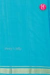 Pure Mysore Crepe Silk Saree-Skyblue-PA26341