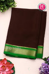 Pure Mysore Crepe Silk Saree -PF80459