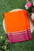Pure Mysore Crepe Silk Saree-Orange And Pink-PA26302
