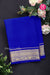 Pure Mysore Crepe Silk Saree -Royalblue-PA01334