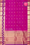 Pure Kanchipuram Silk Saree-Mejantapink-PA27124