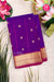 Kanchipuram Soft Silk Saree-Purple-PA20390