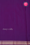 Pure Mysore Crepe Silk Saree -Purple-PF46924